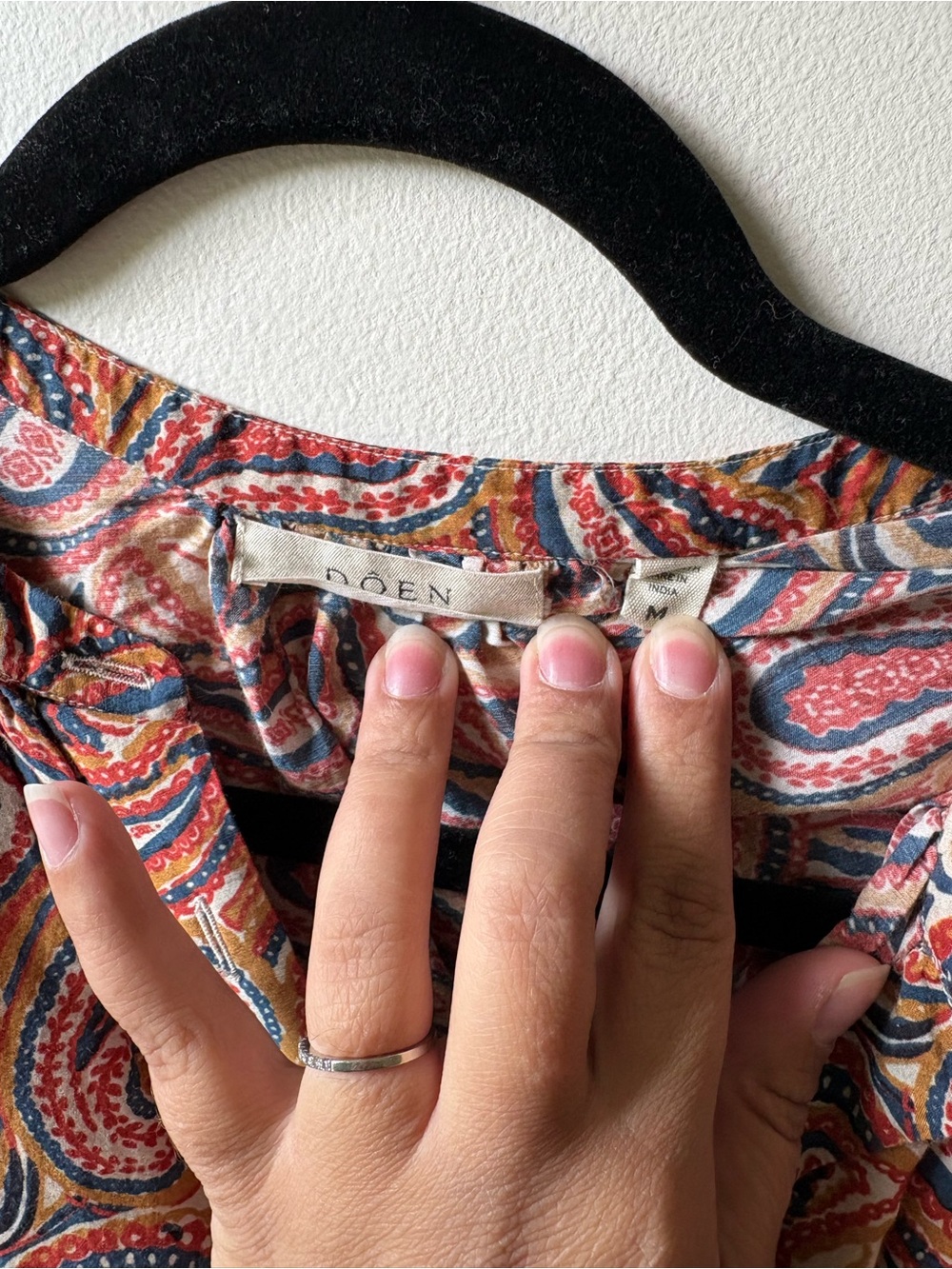 Doen Paisley Jane Blouse - Picture 3 of 5